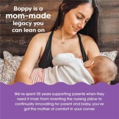 Boppy - Nursing Pillow With Luxe Fabric Cover, Oatmeal Boucle -Macro Baby Store boppy nursing pillow with luxe fabric cover oatmeal boucle image 7