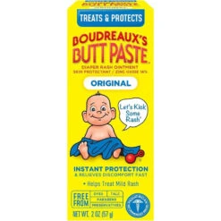 Boudreaux's Butt Paste - Original Diaper Rash Cream, Ointment For Baby