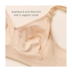 Bravado - Body Silk Seamless Full-Cup Nursing Bra 17D M-Fc Cameo 12 Bravado - Body Silk Seamless Full-Cup Nursing Bra 17D M-Fc Cameo -Macro Baby Store bravado body silk seamless full cup nursing bra 17d m fc cameo image 5