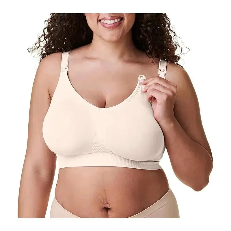 Bravado - Body Silk Seamless Full-Cup Nursing Bra, Pearl (17D L-Fc) 3 Bravado - Body Silk Seamless Full-Cup Nursing Bra, Pearl (17D L-Fc)