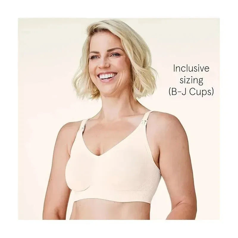 Bravado - Body Silk Seamless Full-Cup Nursing Bra, Pearl (17D L-Fc) 6 Bravado - Body Silk Seamless Full-Cup Nursing Bra, Pearl (17D L-Fc) - Image 4