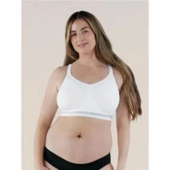 Bravado Original Full Cup Nursing Bra, White Medium