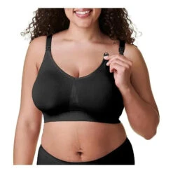 Bravado - The Body Silk Seamless Nursing Bra Black, XL