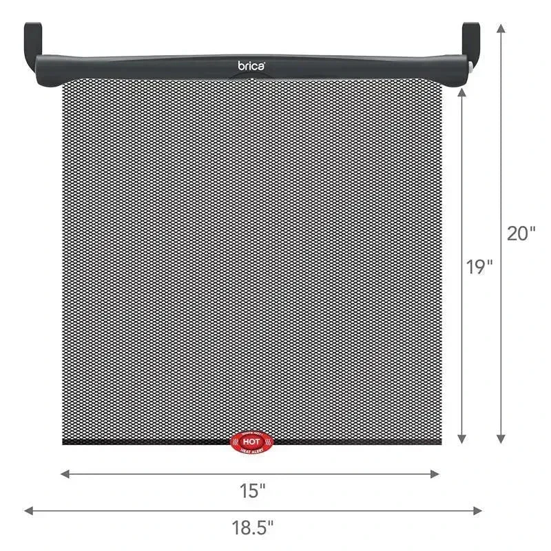 Munchkin - Brica 2Pk Sun Safety Car Window Roller Shade 5 Munchkin - Brica 2Pk Sun Safety Car Window Roller Shade - Image 3
