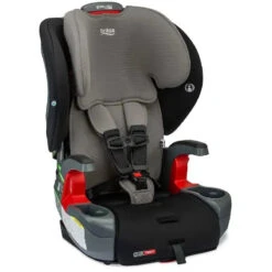 Britax - Grow With You ClickTight Harness Booster Car Seat, Grey Contour