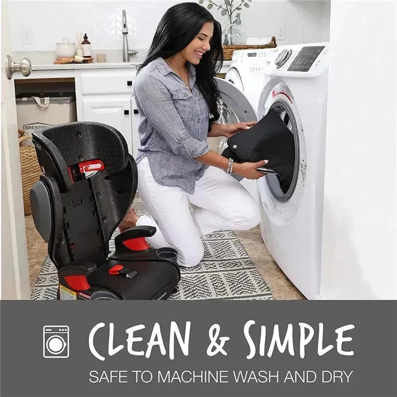 Britax - Highpoint 2-Stage Belt Positioning Booster Car Seat, Gray Ombre 9 Britax - Highpoint 2-Stage Belt Positioning Booster Car Seat, Gray Ombre - Image 7