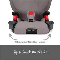Britax - Highpoint 2-Stage Belt Positioning Booster Car Seat, Gray Ombre 14 Britax - Highpoint 2-Stage Belt Positioning Booster Car Seat, Gray Ombre -Macro Baby Store britax highpoint 2 stage belt positioning booster car seat gray ombre image 7