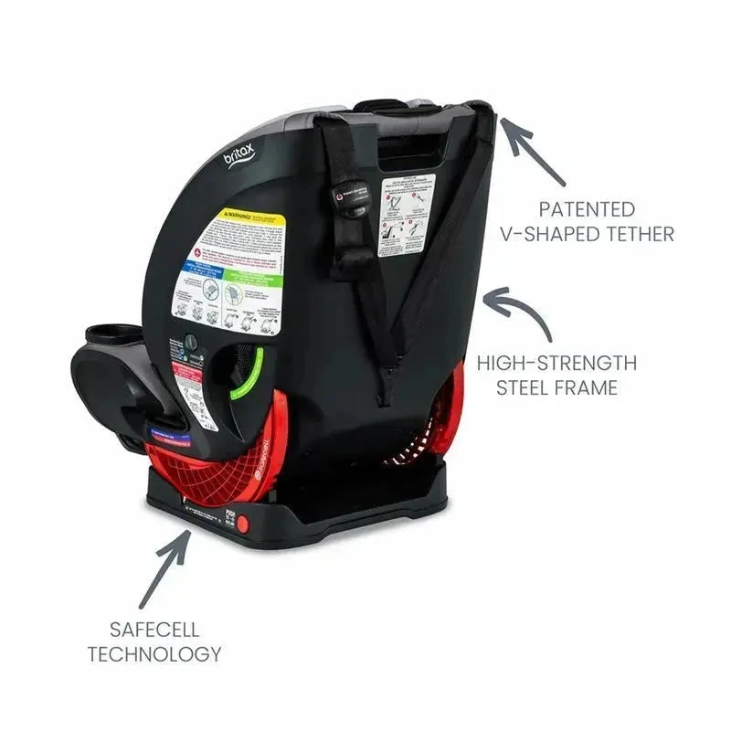 Britax - One4Life ClickTight All-in-One Car Seat, Jade Onyx 4 Britax - One4Life ClickTight All-in-One Car Seat, Jade Onyx - Image 2