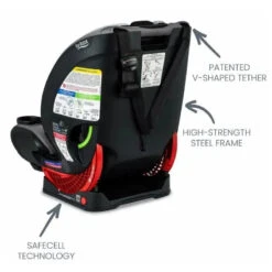 Britax - One4Life ClickTight All-in-One Convertible Car Seat, Glacier Graphite -Macro Baby Store britax one4life clicktight all in one convertible car seat glacier graphite image 4