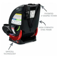 Britax - One4Life ClickTight All-in-One Convertible Car Seat, Onyx 9 Britax - One4Life ClickTight All-in-One Convertible Car Seat, Onyx -Macro Baby Store britax one4life clicktight all in one convertible car seat onyx image 3