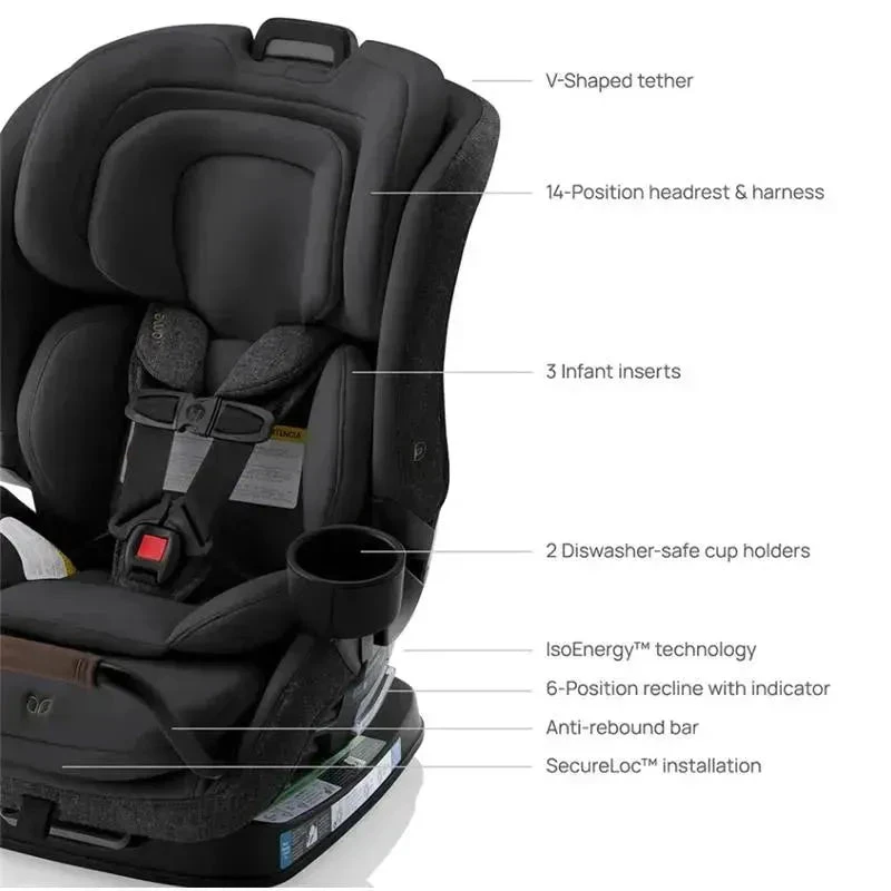 Romer - Veni Convertible Car Seat, Peppercorn 4 Romer - Veni Convertible Car Seat, Peppercorn - Image 2