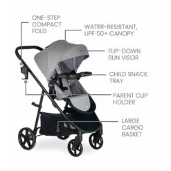 Britax - Willow Brook Travel System, Graphite Glacier 14 Britax - Willow Brook Travel System, Graphite Glacier -Macro Baby Store britax willow brook travel system graphite glacier image 6