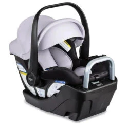 Britax - Willow S Infant Car Seat With Alpine Anti-Rebound Base, Glacier Onyx