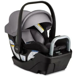 Britax - Willow S Infant Car Seat With Alpine Anti-Rebound Base, Graphite Onyx