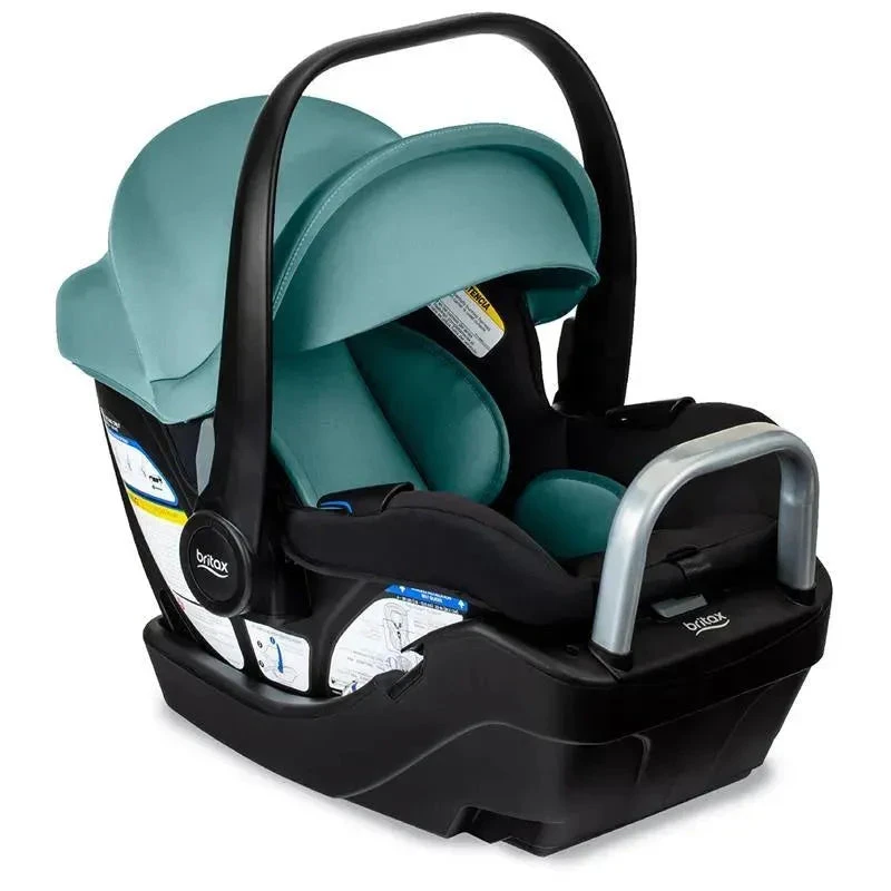Britax - Willow S Infant Car Seat With Alpine Anti-Rebound Base, Jade Onyx 3 Britax - Willow S Infant Car Seat With Alpine Anti-Rebound Base, Jade Onyx