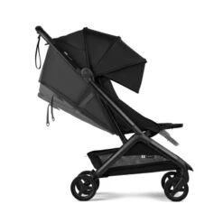 Bugaboo - Butterfly 2 Compact Stroller Complete, Black/Heritage Black -Macro Baby Store bugaboo butterfly 2 compact stroller complete black heritage black image 5