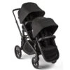 Bugaboo - Kangaroo Double Stroller, Black/Midnight Black -Macro Baby Store bugaboo kangaroo double stroller black midnight black image 1