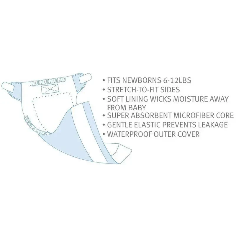 Bumgenius - Littles Cloth Diaper Individual, Albert 4 Bumgenius - Littles Cloth Diaper Individual, Albert - Image 2