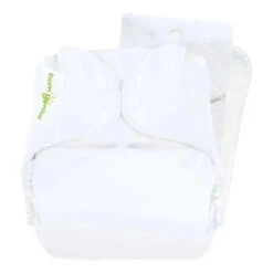BumGenius - Original One-Size Pocket-Style Cloth Diaper 5.0, White