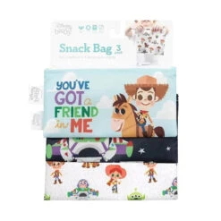 Bumkins - 3Pk Disney Toy Story Reusable Snack Bag 13 Bumkins - 3Pk Disney Toy Story Reusable Snack Bag -Macro Baby Store bumkins 3pk disney toy story reusable snack bag image 6