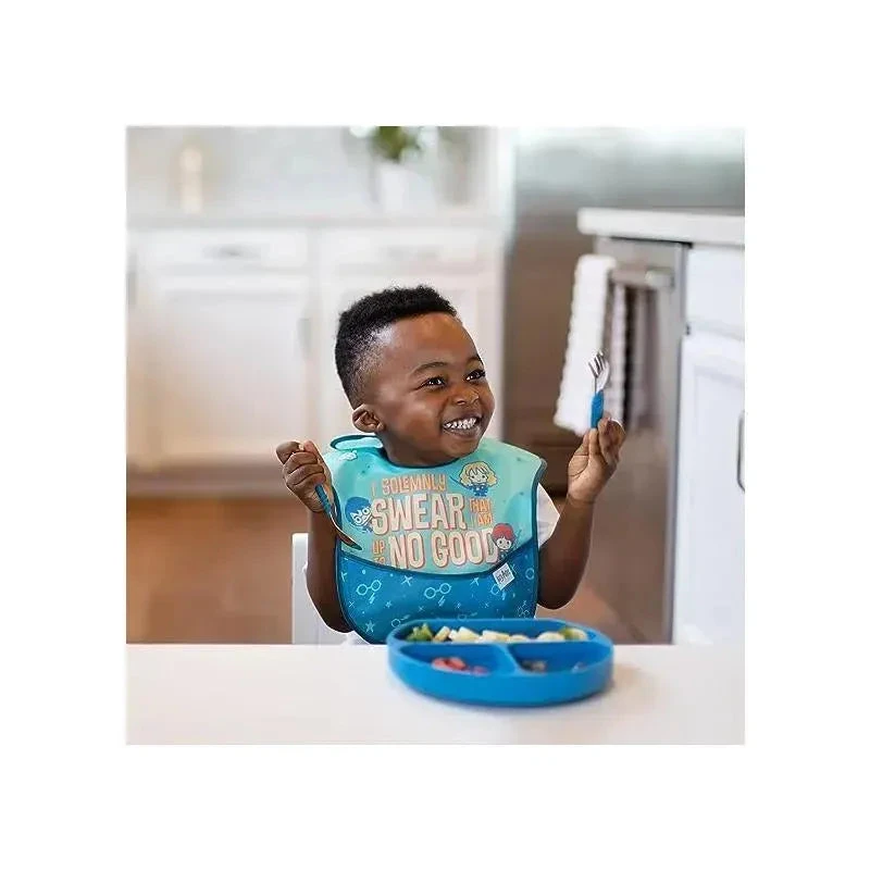 Bumkins - 3Pk Harry Potter Mischief Managed Superbib 5 Bumkins - 3Pk Harry Potter Mischief Managed Superbib - Image 3