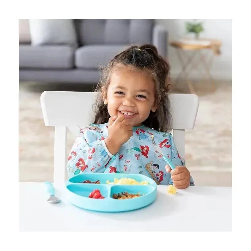 Bumkins - Disney Baby Sleeved Bib, Little Mermaid 4 Bumkins - Disney Baby Sleeved Bib, Little Mermaid - Image 2