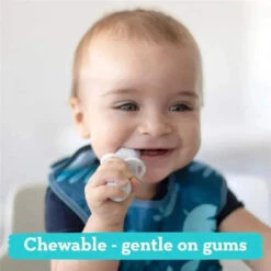 Bumkins - Silicone Chewtensils, Gray -Macro Baby Store bumkins silicone chewtensils gray image 5