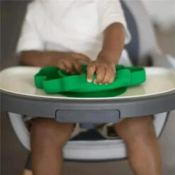 Bumkins Silicone Grip Dish - Dinosaur -Macro Baby Store bumkins silicone grip dish dinosaur image 5