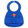 Bumkins Superman Silicone Bib, 6-24 Months -Macro Baby Store bumkins superman silicone bib 6 24 months image 1