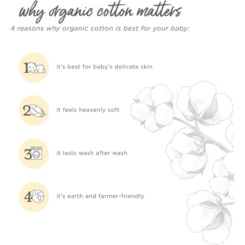 Burt's Bees Baby Burt's Bees - Baby Hooded Towels, Absorbent Knit Terry, Oatmel 4 Burt's Bees Baby Burt's Bees - Baby Hooded Towels, Absorbent Knit Terry, Oatmel - Image 2