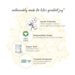 Burt's Bees Baby Burts Bees - Baby Unisex Wrap Front Bodysuit Set, Underwater 8 Burt's Bees Baby Burts Bees - Baby Unisex Wrap Front Bodysuit Set, Underwater -Macro Baby Store burts bees baby unisex wrap front bodysuit set underwater image 3