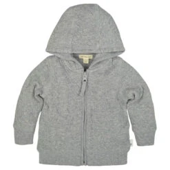 Burt's Bees Baby Burts Bees - Quilted Jacket, Heather Grey