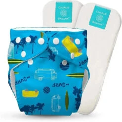 Charlie Banana - Malibu Baby Washable And Reusable Cloth Diapers