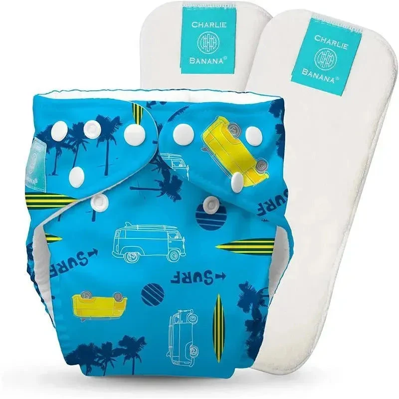 Charlie Banana - Malibu Baby Washable And Reusable Cloth Diapers 3 Charlie Banana - Malibu Baby Washable And Reusable Cloth Diapers