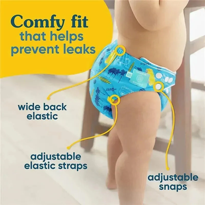 Charlie Banana - Malibu Baby Washable And Reusable Cloth Diapers 5 Charlie Banana - Malibu Baby Washable And Reusable Cloth Diapers - Image 3