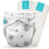 Charlie Banana - Twinkle Little Stars Baby Washable And Reusable Cloth Diapers 2 Charlie Banana - Twinkle Little Stars Baby Washable And Reusable Cloth Diapers -Macro Baby Store charlie banana twinkle little stars baby washable and reusable cloth diapers macrobaby 1