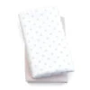 Chicco 2 Pack Lullaby Playard Sheets, Pink Dot 1 Chicco 2 Pack Lullaby Playard Sheets, Pink Dot -Macro Baby Store chicco 2 pack lullaby playard sheets pink dot image 1