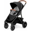 Chicco Corso Le Modular Quick-Fold Stroller, Chicco Corso Stroller, Black - Studio -Macro Baby Store chicco corso le modular quick fold stroller chicco corso stroller black studio image 1
