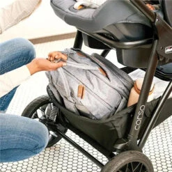 Chicco Corso Le Modular Quick-Fold Stroller, Chicco Corso Stroller, Black - Studio -Macro Baby Store chicco corso le modular quick fold stroller chicco corso stroller black studio image 7