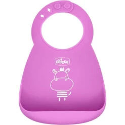Chicco - Easy Start Silicone Feeding Gift Set 6M+ | Pink -Macro Baby Store chicco easy start silicone feeding gift set 6m pink image 5