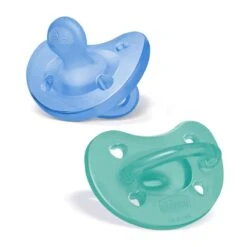 Chicco Feeding - Physioforma Orthodontic Silicone Pacifier Blue/Green 6-16M, 2Pk