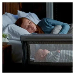 Chicco - LullaGo® Anywhere Portable Bassinet, Sandstone 17 Chicco - LullaGo® Anywhere Portable Bassinet, Sandstone -Macro Baby Store chicco grey baby mesh portable bassinet image 15