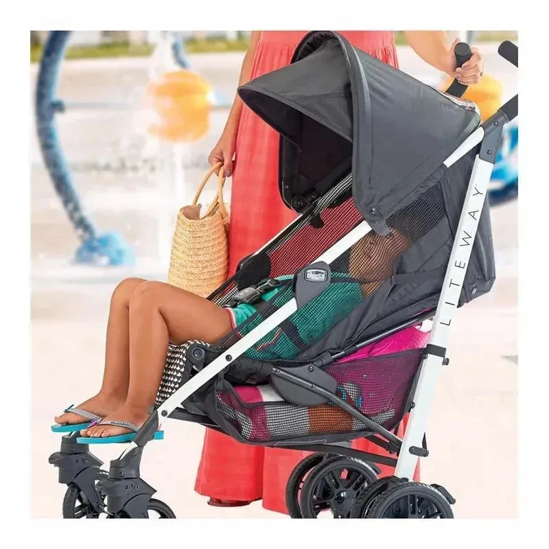 Chicco Liteway Stroller - Petal 6 Chicco Liteway Stroller - Petal - Image 4