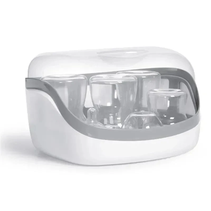 Chicco NaturalFit Microwave Steam Sterilizer, Gray 3 Chicco NaturalFit Microwave Steam Sterilizer, Gray