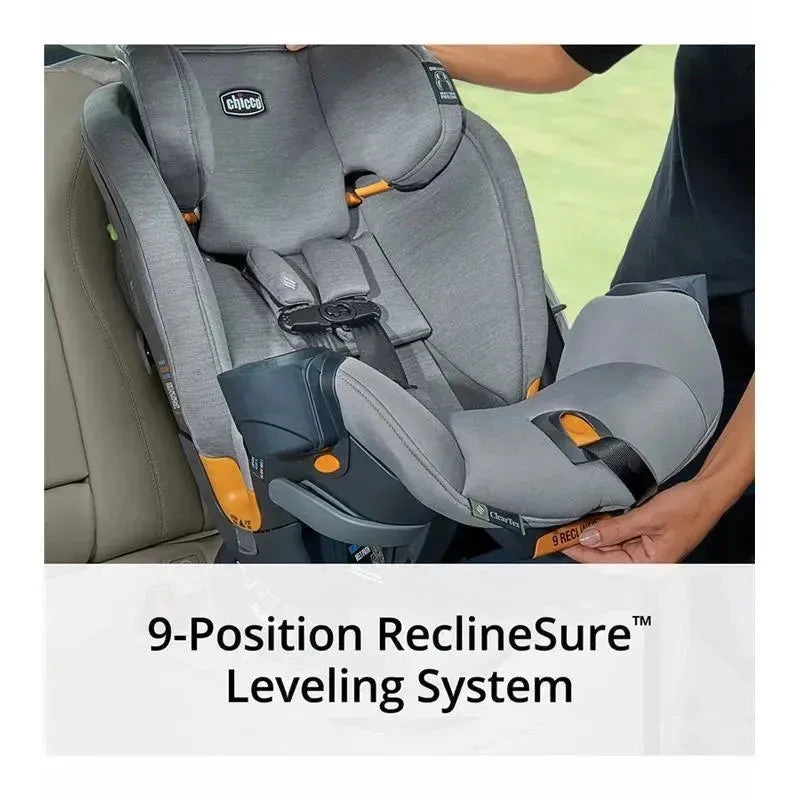 Chicco - OneFit ClearTex All-in-One Convertible Car Seat, Lilac 5 Chicco - OneFit ClearTex All-in-One Convertible Car Seat, Lilac - Image 3