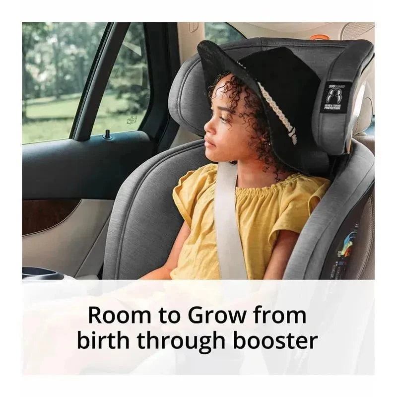 Chicco - OneFit ClearTex All-in-One Convertible Car Seat, Lilac 7 Chicco - OneFit ClearTex All-in-One Convertible Car Seat, Lilac - Image 5