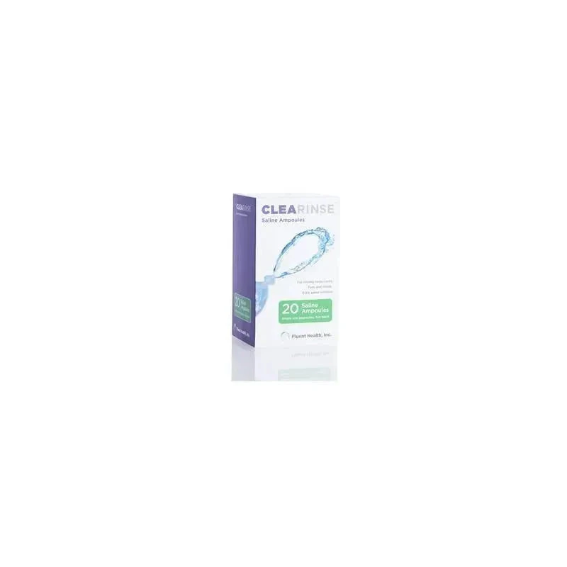Clearinse - Saline Ampoules, 20 Count 3 Clearinse - Saline Ampoules, 20 Count