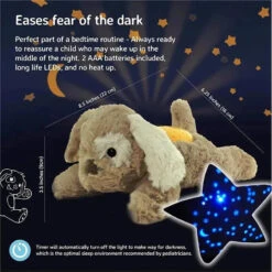 Cloud-B Cloud B - Calming Mini Nightlight Star Projector Dream Buddies, Puppy 10 Cloud-B Cloud B - Calming Mini Nightlight Star Projector Dream Buddies, Puppy -Macro Baby Store cloud b calming mini nightlight star projector dream buddies puppy image 5