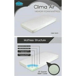 Comfy Baby Clima Air Memory Foam Mattress 12 Comfy Baby Clima Air Memory Foam Mattress -Macro Baby Store comfy baby clima air memory foam mattress image 5