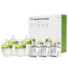 Comotomo - 7Pk Baby Bottle Bundle, Green 2 Comotomo - 7Pk Baby Bottle Bundle, Green -Macro Baby Store comotomo baby bottle bundle green image 1